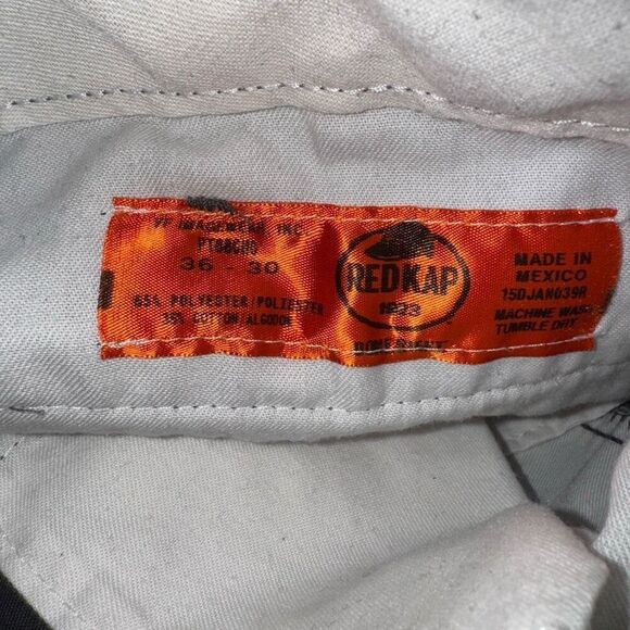 RedKap 36x30 Grey Work Pants - Picture 4 of 4